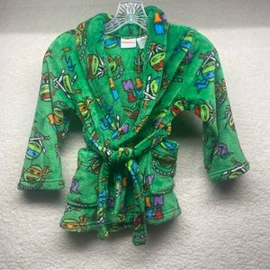 2016 Nickelodeon Teenage Mutant Ninja Turtle Robe- Green- Boys’ Size 4/5